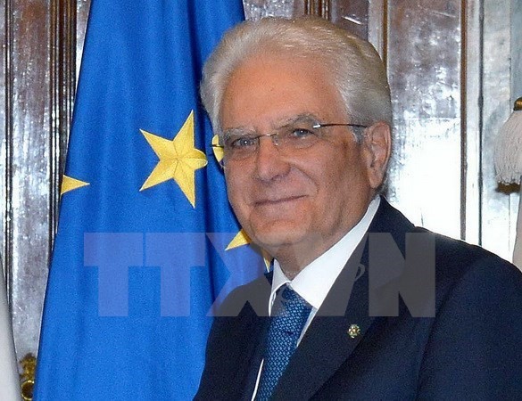 Italian President visits Vietnam - ảnh 1